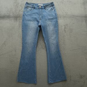 VIPONES Jeans Women's Size 8 Blue High-Rise Bootcut Denim 30" Inseam Stretch